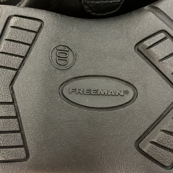 NEW Freeman Free Flex Men's Black Dress Casual Loafer Shoes NEW - Picture 9 of 15